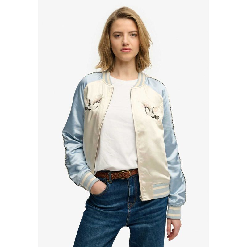 Superdry Suikajan Embroidered Bomber image number 2